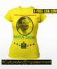 "ANTA DIOP (Great Kemetic Scientists)" by A-FREE-CAN.COM - (T-SHIRT for Women)