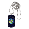 BIJOUX, pendentif avec médaille rectangle: "ASTRO GLOBE KAMA v2" by A-FREE-CAN.COM