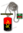 BIJOUX, Pendentif avec médaille rectangle cr: "DRAPEAU ANGOLA FLAG, rmcr1" by A-FREE-CAN.COM