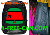 Big BackPack: "GUADELOUPE BLACK STAR FLAG (v2)" by A-FREE-CAN.COM