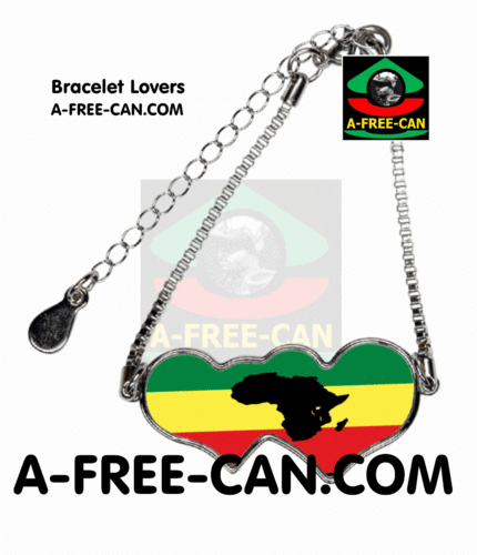BIJOUX, Bracelet Lovers : "RASTA AFRIKA" by A-FREE-CAN.COM