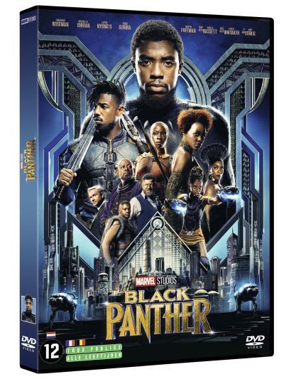 "BLACK PANTHER" avec Chadwick Boseman, Michael B. Jordan, Lupita Nyong'o, Danai Gurira - (DVD, Film)
