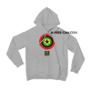 "AFRICAN DEFENDER Black Star RBG" by A-FREE-CAN.COM - (Unisex Hoodie Sweatshirt)