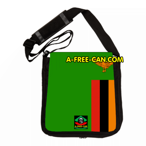 "ZAMBIA 1bm" by A-FREE-CAN.COM - (Shoulder Bag)