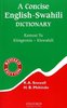 Dictionary: A CONCISE ENGLISH-SWAHILI DICTIONARY/ KAMUSI YA KIINGEREZA - KISWAHILI by H.B. MSHINDO &