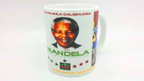 "MANDELA" by A-FREE-CAN.COM - (Mugs)