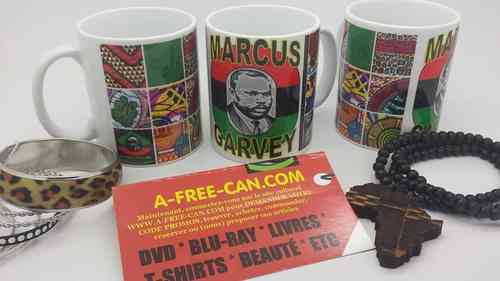 OFFRE LIMITÉE > Achetez 3 mugs & recevez 4 : MARCUS GARVEY's by Yako Tanga for A-FREE-CAN.COM