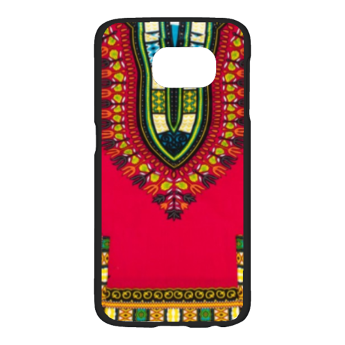 Coque / Phonecase : "DASHIKI rouge 1" By A-FREE-CAN.COM (pour / for SAMSUNG GALAXY 6)