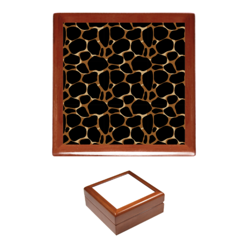 Boîte à bijoux / Jewerly box: "BLACK LEOPARD"