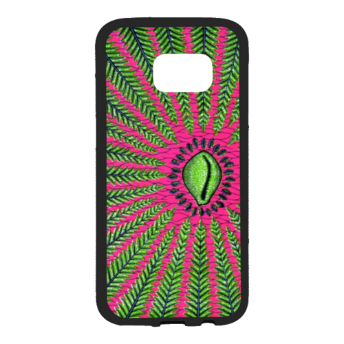 Phonecase 2D for SAMSUNG Galaxy S7: "WAX DESIGN NZIMBU" - (African print Phonecase)