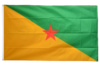 DRAPEAU / FLAG : "Drapeau de la GUYANE, 90 X 150 cm"