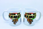 "LION OF KEMET" by A-FREE-CAN - (Mugs)