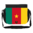 "DRAPEAU CAMEROUN" by A-FREE-CAN.COM - (GRAND Sac à Bandoulière)