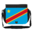 "DRAPEAU CONGO KINSHASA FLAG (vB1)" by A-FREE-CAN.COM - (GRAND Sac à bandoulière)