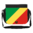 GRAND Sac à bandoulière: "DRAPEAU CONGO NKUNA" by A-FREE-CAN.COM