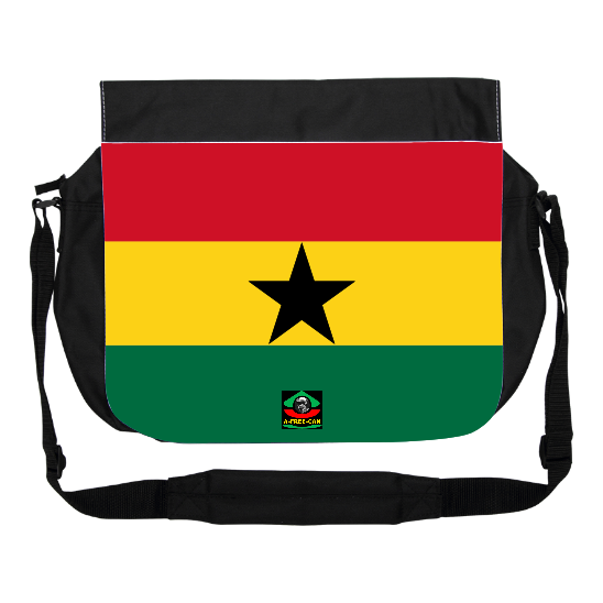 GRAND Sac à bandoulière: "DRAPEAU GHANA" by A-FREE-CAN.COM