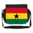 GRAND Sac à bandoulière: "DRAPEAU GHANA" by A-FREE-CAN.COM