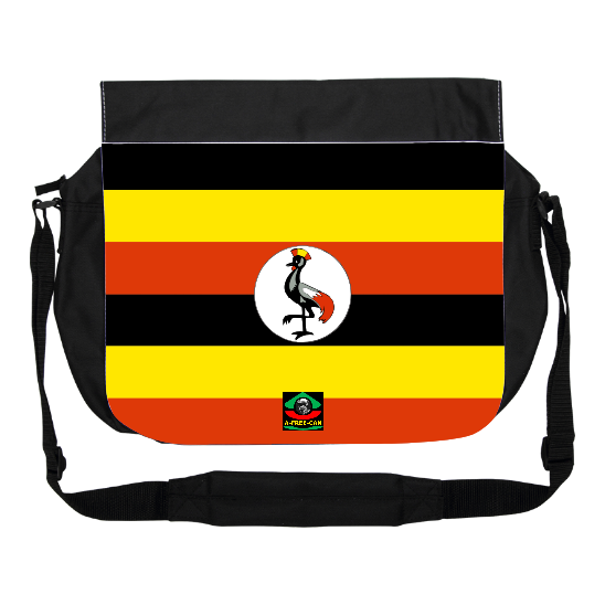 GRAND Sac à bandoulière: "DRAPEAU OUGANDA" by A-FREE-CAN.COM