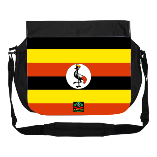 GRAND Sac à bandoulière: "DRAPEAU OUGANDA" by A-FREE-CAN.COM