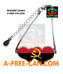 JEWELRY, Lovers Bracelet: "ANGOLA" by A-FREE-CAN.COM