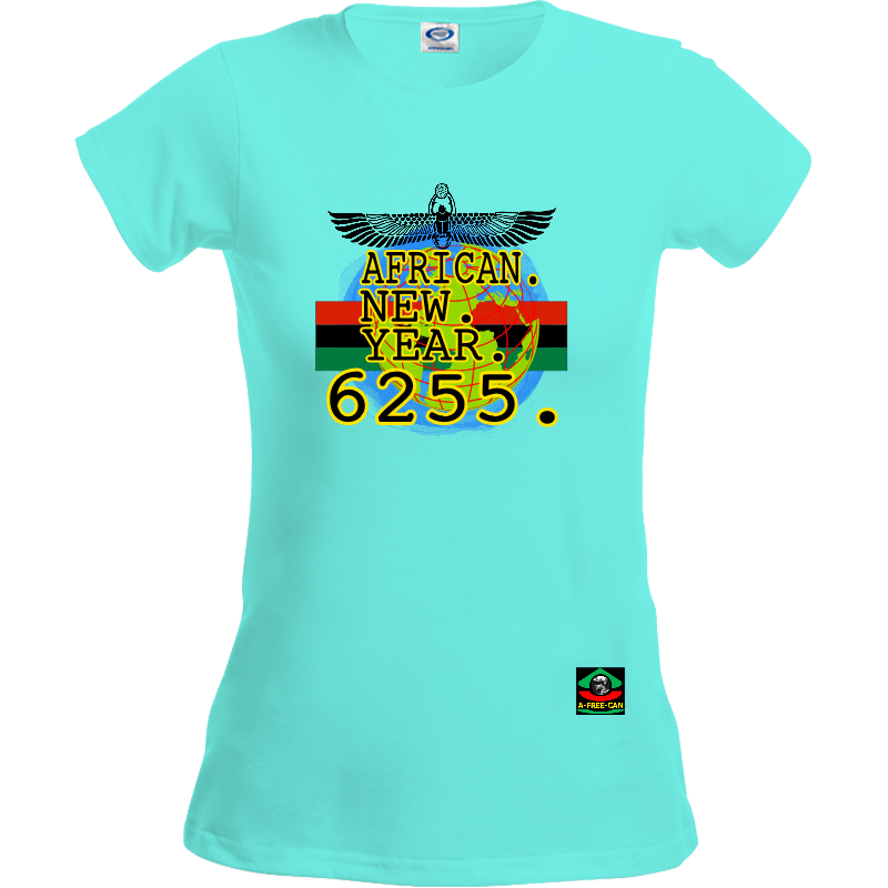 T-Shirt pour Femmes: "AFRICAN NEW YEAR 6255 v1" by A-FREE-CAN.COM