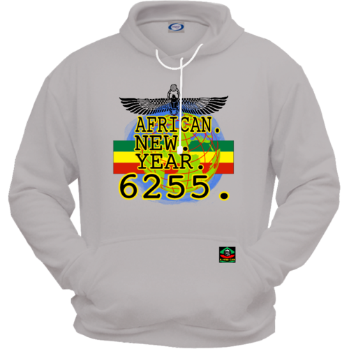 SWEATSHIRT à Capuche / HOODIE, Unisex: "AFRICAN NEW YEAR 6255" (vKvjr1) by A-FREE-CAN.COM