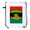 Drawstring Backpack: "KWANZAA CELEBRONS NOTRE HERITAGE (rbg v1)" by A-FREE-CAN.COM