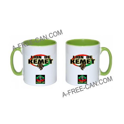 "LION OF KEMET v2" (2 Mugs par lot)