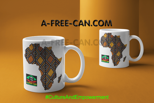 "AFRICA BOGOLAN v1" by A-FREE-CAN.COM - (2 Mugs par lot)