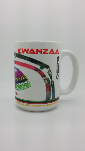 "KWANZAA 6250" by A-FREE-CAN.COM - (Grand Mug 15 Oz)