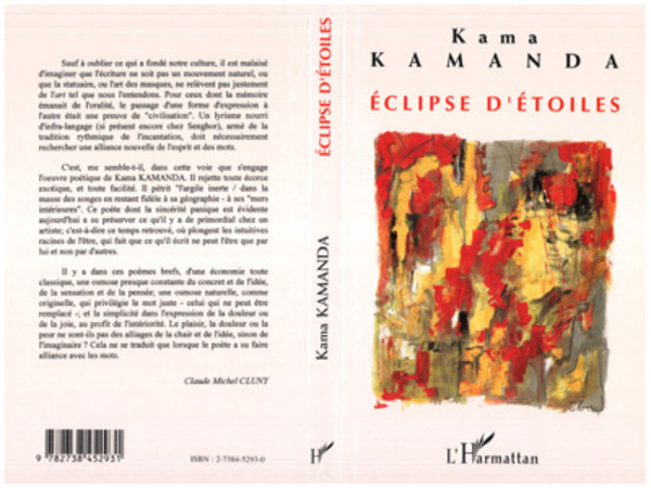 "ECLIPSE D'ÉTOILES" par Kama Sywor KAMANDA - (Livre, Poèmes)