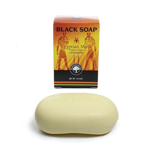 Savon cacao: EGYPTIAN MUSK BLACK SOAP (4,25 oz)