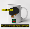 Mug: "AFRO NATURAL HAIR REVOLUTION" by A-FREE-CAN.COM