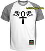 "OUDJAT EYES ANKH" by A-FREE-CAN.COM - (T-SHIRT pour Hommes)