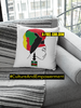 DÉCO MAISON, Coussin: "KITAMBALA BLACK QUEEN" by A-FREE-CAN.COM