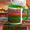 "Kwanzaa KUUMBA Créativité" by A-FREE-CAN - (Mug M1Green)