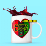 "OUR LOVE" by A-FREE-CAN.COM - (Mug)