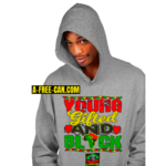 "YOUNG GIFTED AND BLACK vAFC1" by A-FREE-CAN.COM - (Sweatshirt à Capuche Unisex)
