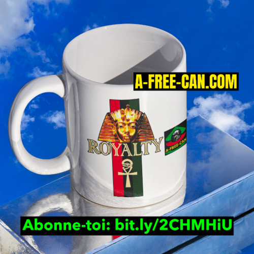 "KEMET ROYALTY ANKH v2" by A-FREE-CAN.COM - (Mug)