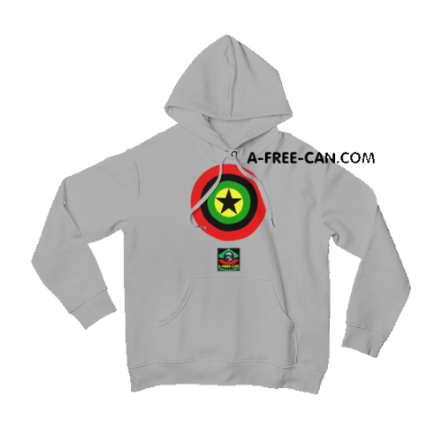 "AFRICAN DEFENDER Black Star RBG" by A-FREE-CAN.COM - (Sweatshirt à Capuche Unisex)