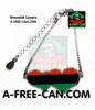 JEWELRY, Lovers Bracelet: "PANAFRICAN FLAG" by A-FREE-CAN.COM