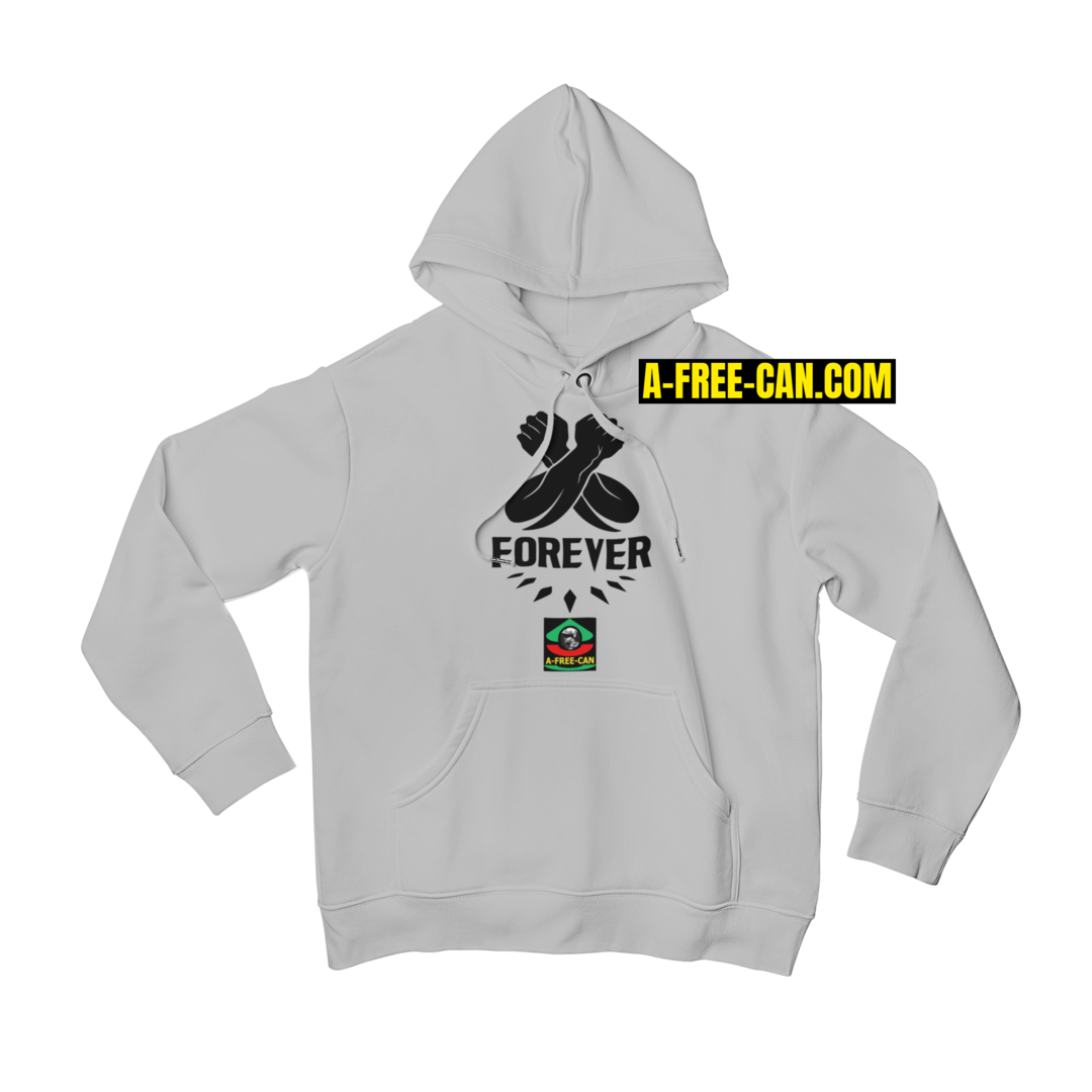 "FOREVER" by A-FREE-CAN.COM - (Sweatshirt à Capuche unisex)