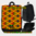"HI LIFE 1sy" by A-FREE-CAN.COM - (African Print Big BackPack)