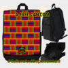 "AKAN 1sy" by A-FREE-CAN.COM - (Grand Sac à Dos WAX)