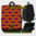 "AKAN 1sy" by A-FREE-CAN.COM - (African Print Big BackPack)
