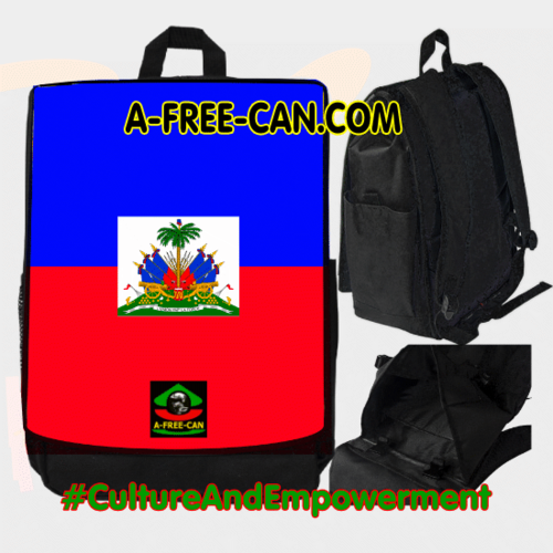 "HAITI 1Sy" by A-FREE-CAN.COM - (Grand Sac à Dos)