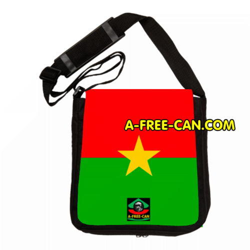 "BURKINA FASO 1bm" by A-FREE-CAN.COM - (Sac à Bandoulière)