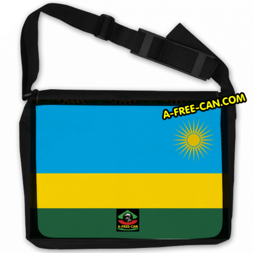 "RWANDA 1j" by A-FREE-CAN.COM - (BIG Shoulder Bag)