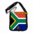 "SOUTH AFRICA 1bm" by A-FREE-CAN.COM - (Shoulder Bag)